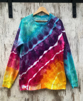 Crew - Rainbow Water Colour - 2XL