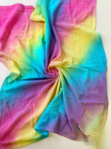 Cotton Blanket - Rainbow