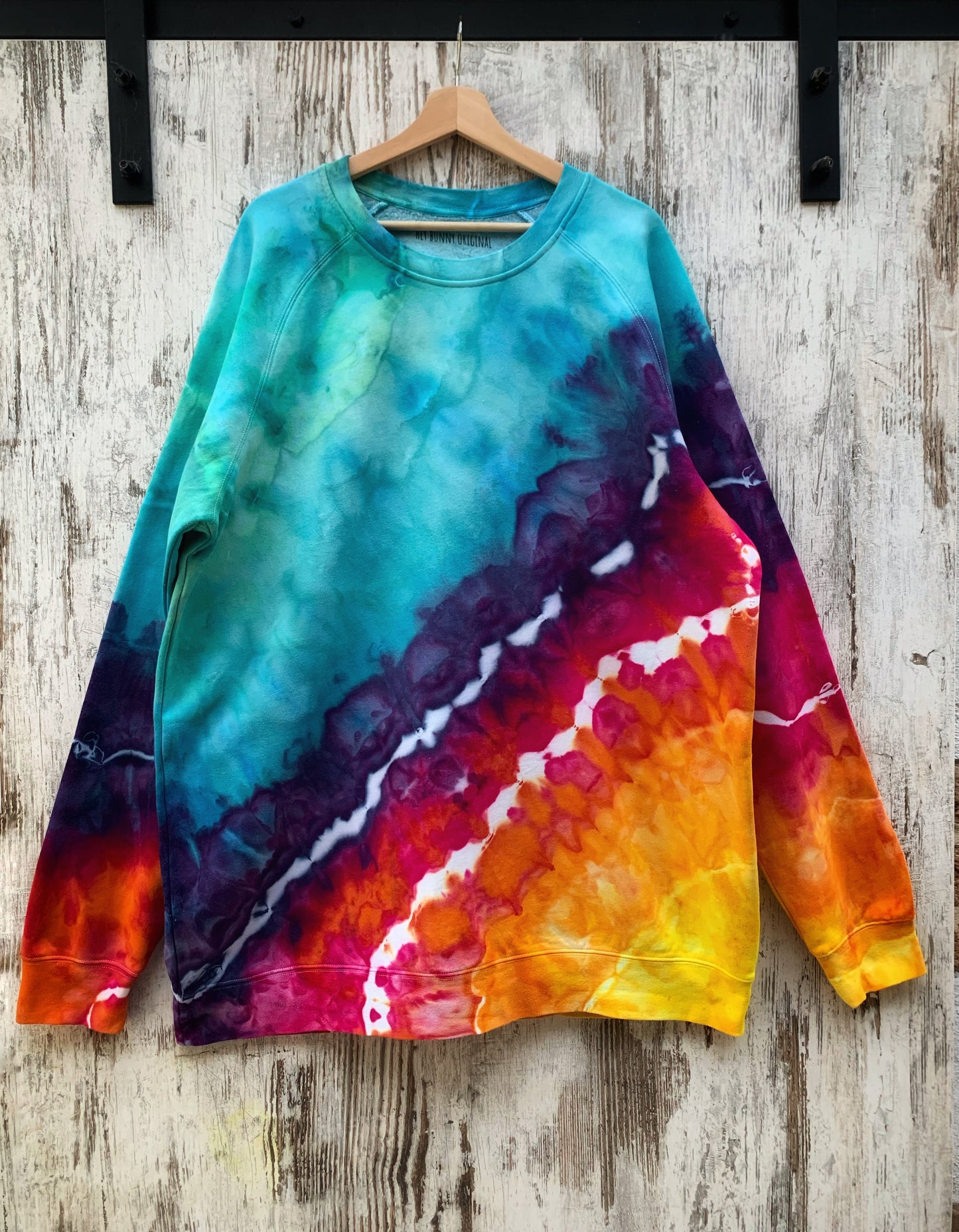 Crew - Rainbow Water Colour - 3XL