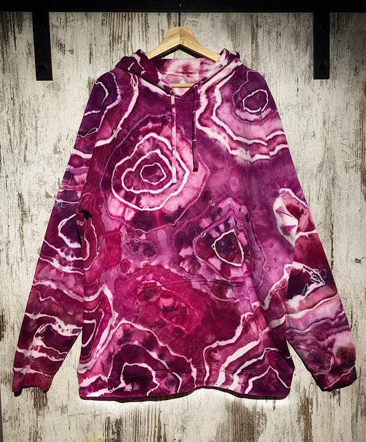 Hoodie - Raspberry Ripe - 3XL