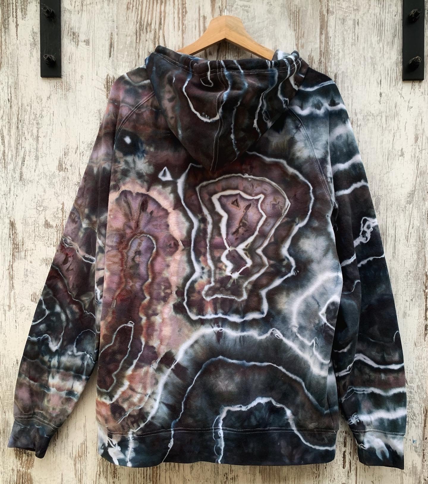 Hoodie - Black Rocks - XL