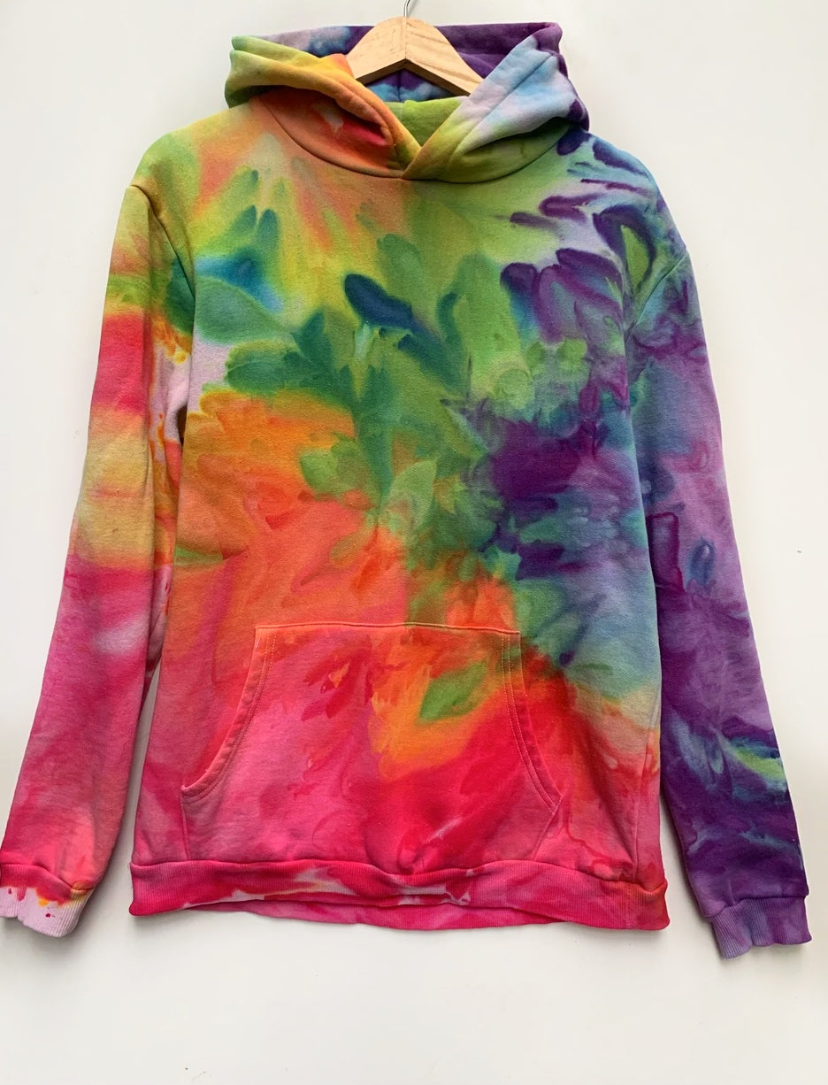 Water Colour Rainbow  - Hoody